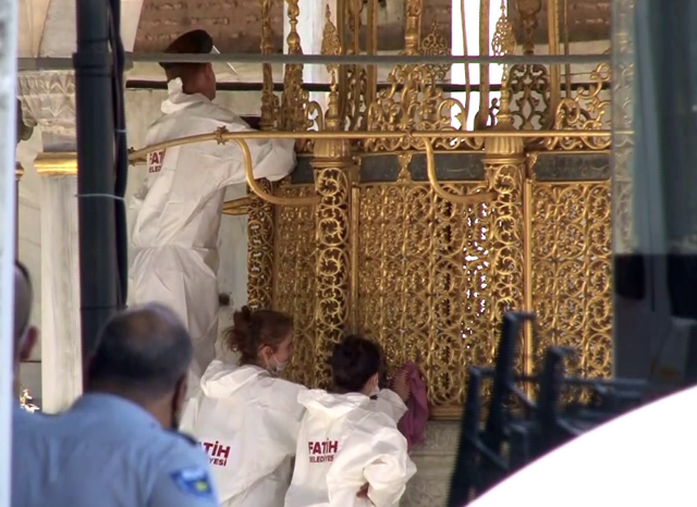 İBB'den Ayasofya’daki ilk cuma namazı için dikkat çeken önlemler - Resim: 1