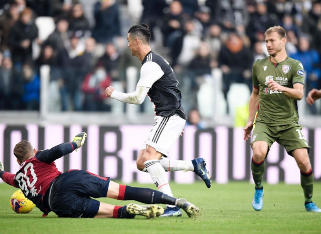 Ronaldo yıldızlaştı, Juventus farklı kazandı - Resim: 0