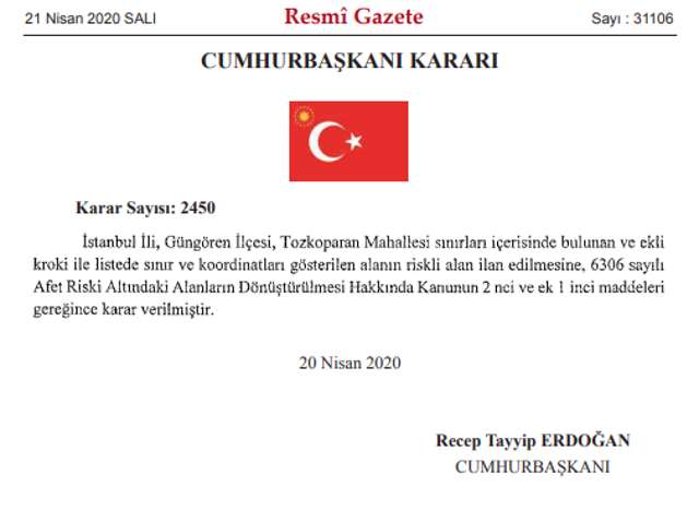 İstanbul’da iki bölge ‘riskli alan’ ilan edildi! İşte o afet riskli ilçeler - Resim: 0