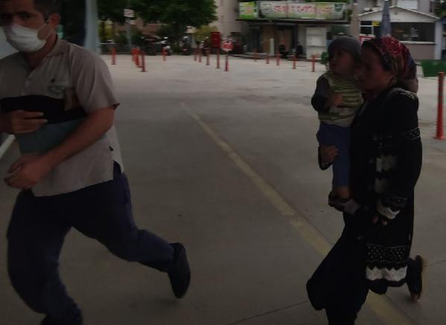 Korkunç! 1 yaşındaki Kadir, evde su diye çamaşır suyu içti - Resim: 0