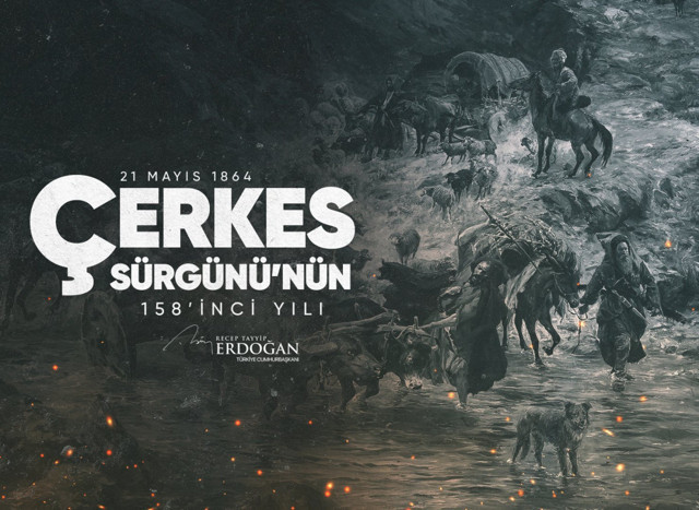 Cumhurbaşkanı Erdoğan'dan Çerkes Sürgünü mesajı - Resim: 0
