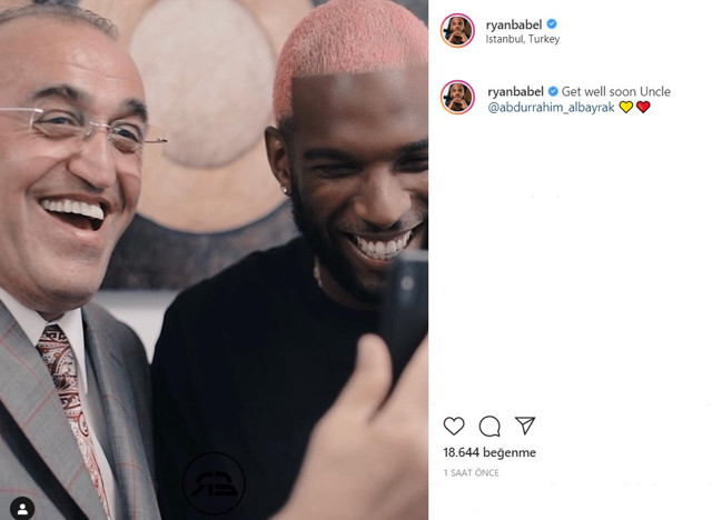 Ryan Babel’den Abdurrahim Albayrak paylaşımı - Resim: 0