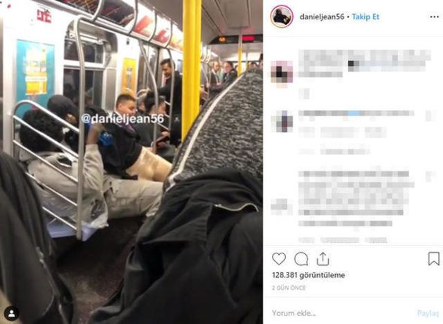 Bir anda bacağını kopardı! Metroda korku dolu anlar - Resim: 1