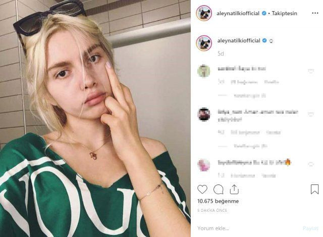 Photoshop'lu fotoğrafı eleştiri yağmuruna tutulmuştu! Aleyna Tilki'den skandal cevap - Resim: 4