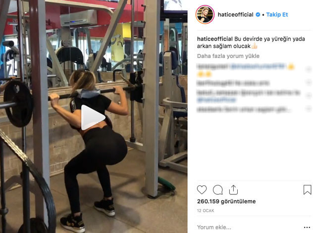 Hatice yine rahat durmadı! Bu sefer tüylerini aldırdığı videoyu paylaştı - Resim: 3