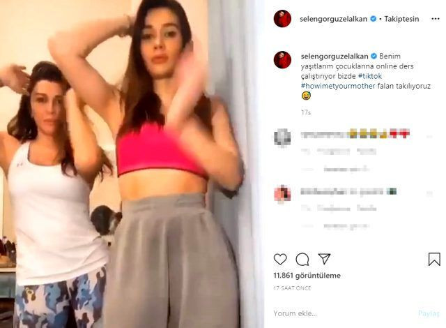 Selen Görgüzel Alkan Tiktok hesabı açtı kızıyla dans ettiği anları paylaştı - Resim: 3