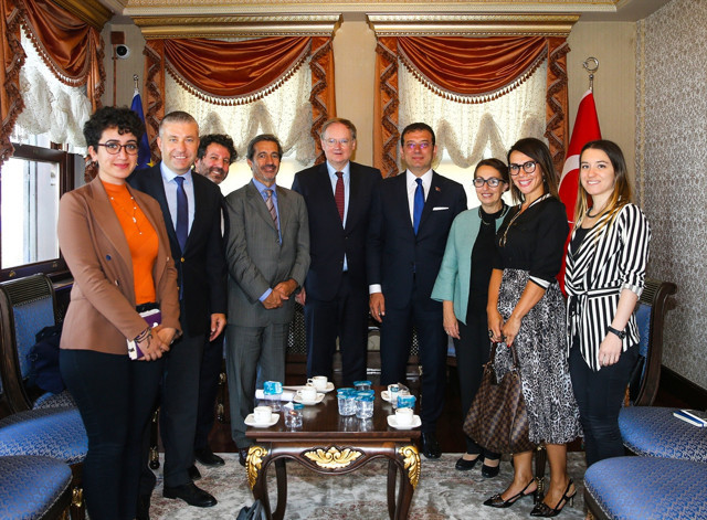 Ekrem İmamoğlu kayınpederi Trabzonlu olan büyükelçi Christian Berger ile buluştu - Resim: 0