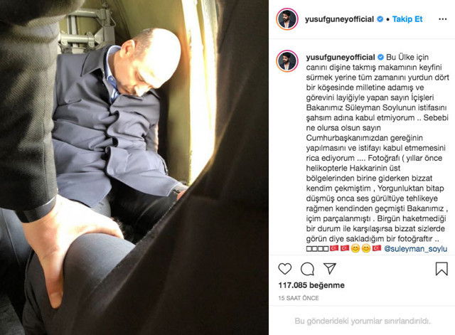 Yusuf Güney hiç bilinmeyen bir Süleyman Soylu fotoğrafı paylaştı! İçim parçalanmıştı - Resim: 0