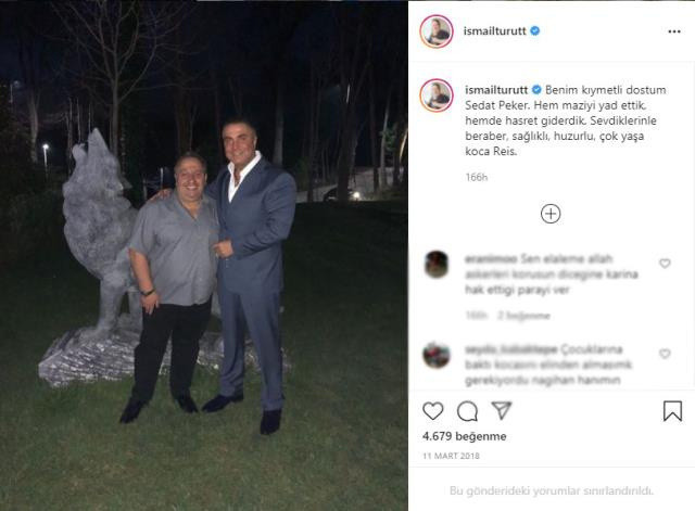 Herkes tek tek silerken İsmail Türüt, Sedat Peker'le olan karelerini silmedi - Resim: 0