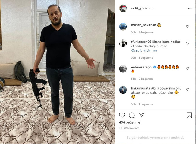 Sadık Yıldırım polisi tehdit etti üstünden cephanelik çıktı Sadık Yıldırım kimdir? - Resim: 1