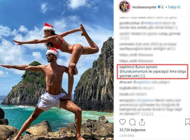 Özge Özpirirnçci Victoria Secret mankenine meydan okudu!  - Resim: 2