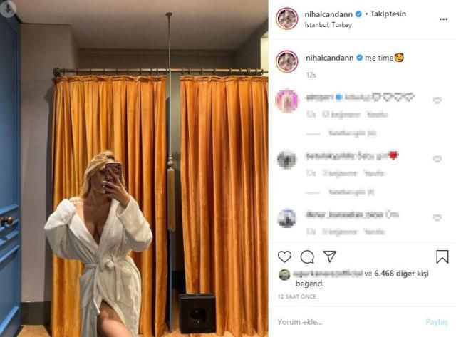 Bornozlu pozlarıyla Nihal Candan sınırları aştı gören 'yok artık' dedi - Resim: 2