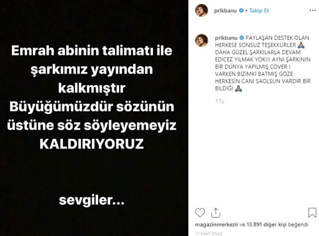 Banu Parlak Emrah'ın Belalım şarkısını söyledi başına iş açtı! - Resim: 0