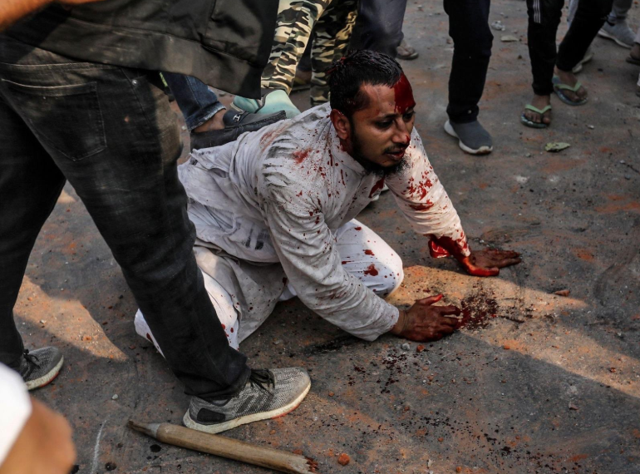 Hindistan'ın başkenti Delhi'de Müslüman katliamı! Ölü sayısı 35’i geçti - Resim: 3