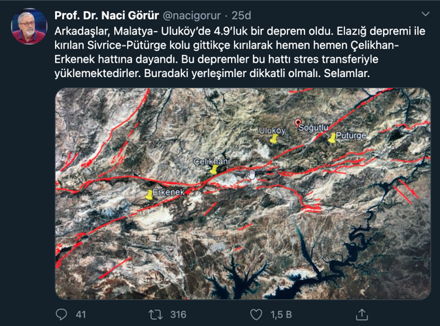 Malatya'da 4.7 şiddetinde deprem oldu! Merkez üssü Pütürge çevre iller de hissetti - Resim: 0