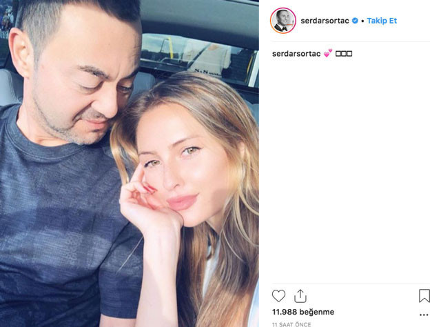 Serdar Ortaç'tan kafaları karıştıran Chloe Loughnan paylaşımı!  - Resim: 2