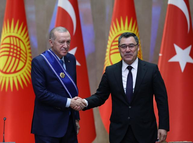 Cumhurbaşkanı Erdoğan Kırgızistan'da! "İsrail uluslararası sistemi tehdit ediyor" - Resim: 3