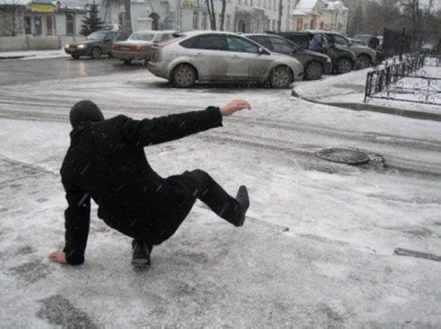 Düşene gülünmez ama kar geliyor dikkat!  - Resim: 4