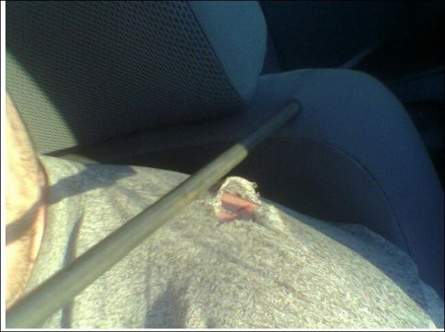 Bu kadarı da şanstan fazlası ölümden kıl payı kurtuldu - Resim: 1