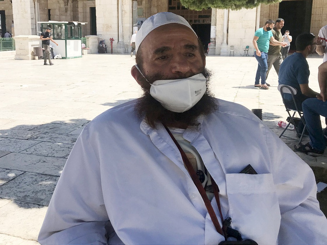 Mescid-i Aksa'nın avlusundan Ayasofya tebriği - Resim: 0