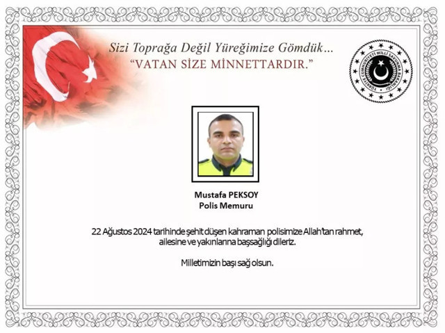 İstanbul'dan acı haber! Polis memuru şehit oldu - Resim: 0