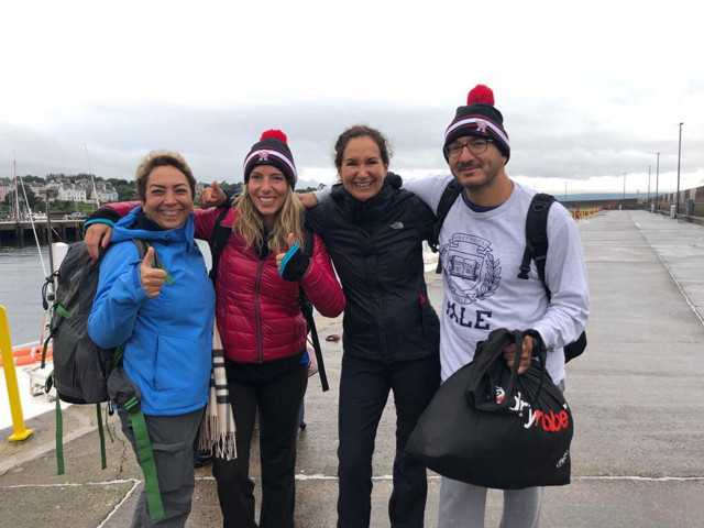 Türk yüzücüler Kuzey Kanalı'nı yüzerek tarihe geçti! - Resim: 1