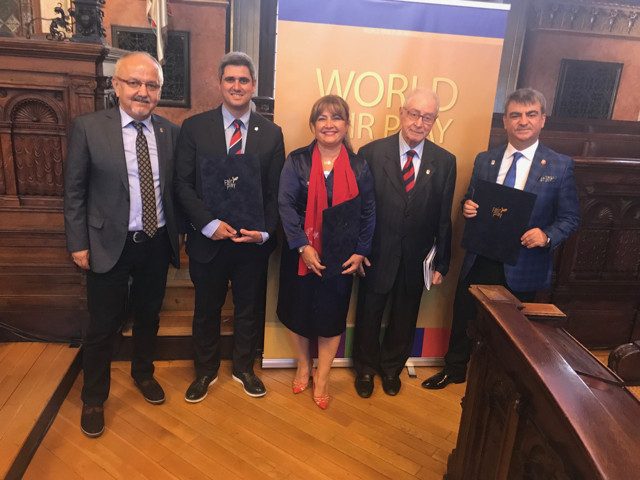 Budapeşte'de Türk rüzgarı! Dünya Fair Play Ödül Töreninde Türkler damga vurdu - Resim: 0