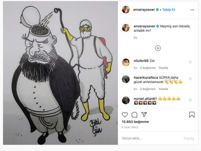 Halk TV programcısı Enver Aysever'in skandal paylaşımına soruşturma açıldı - Resim: 0