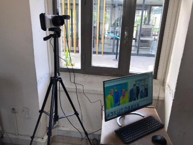 TBMM'de koronavirüse karşı termal kameralı önlem - Resim: 0