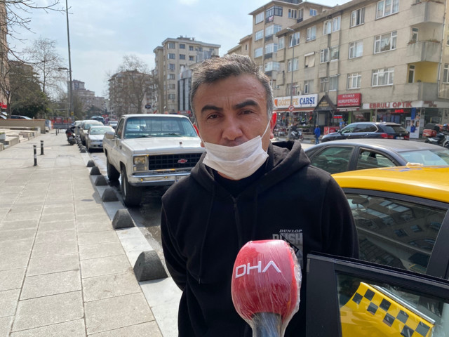 İstanbul'da koronavirüs en çok taksicileri vurdu iş yapamıyorlar - Resim: 0