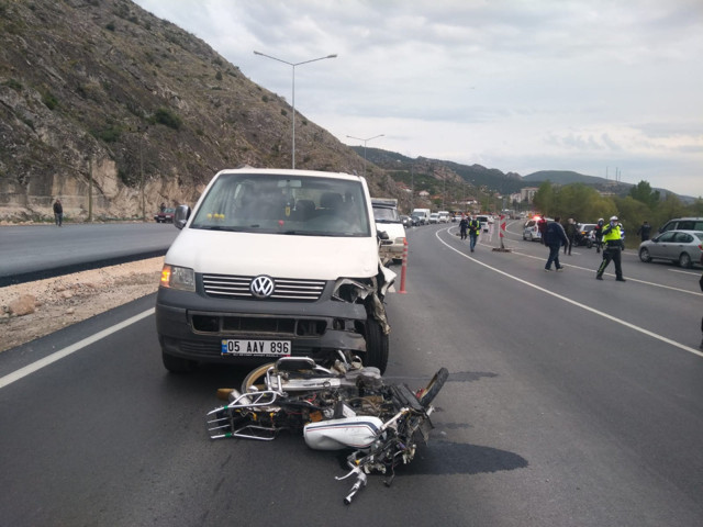 Amasya'da ilk kez bindiği motosikleti 19 yaşındaki gencin sonu oldu - Resim: 0