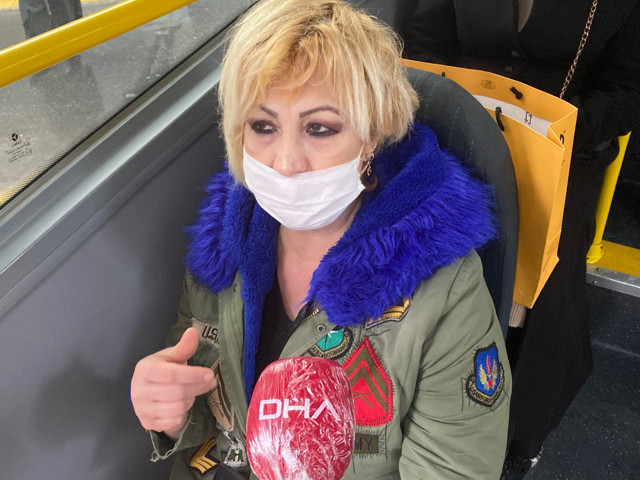 Maltepe'de fazla yolcu alan minibüsteki kadın: Çok asabi ve sinirliler - Resim: 1