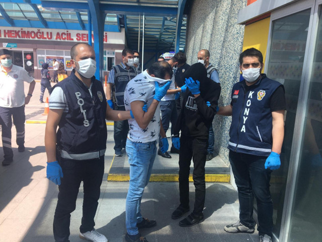 Konya'da yapılan fuhuş operasyonunda 10 şüpheli gözaltına alındı - Resim: 0