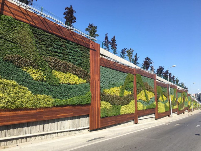 İBB dikey bahçe uygulamasında kararını verdi: Grafiti ve sarmaşıklar yerleştirilecek - Resim: 0