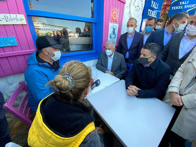 Bakan Pakdemirli ve Binali Yıldırım’dan Seferihisar ziyareti - Resim: 0