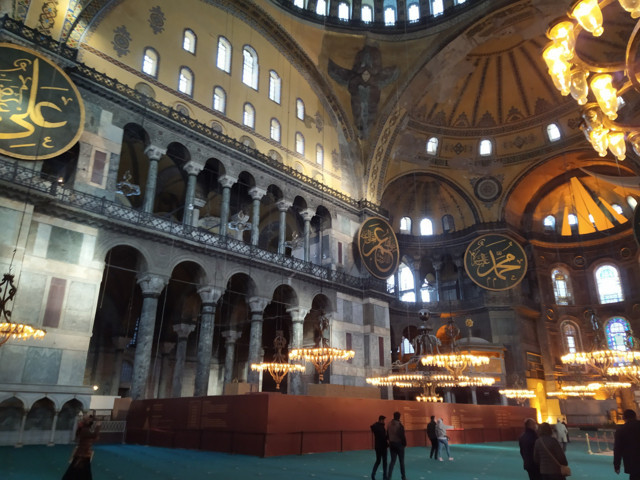 Ayasofya’da dev iskele 7 yıl sonra kaldırıldı - Resim: 0