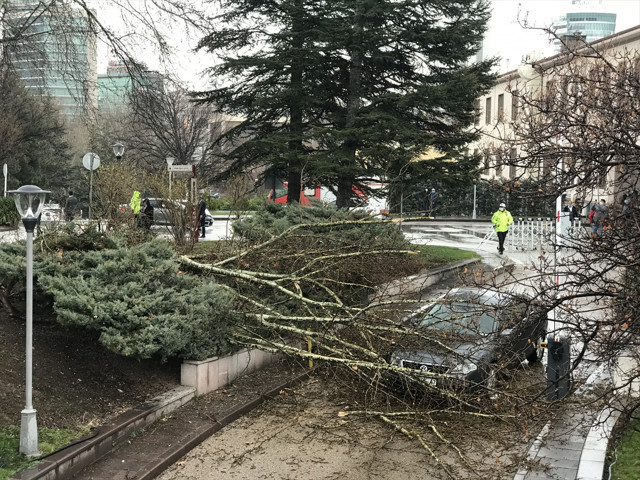 TBMM bahçesine yıldırım düştü! Herkes panik oldu - Resim: 2