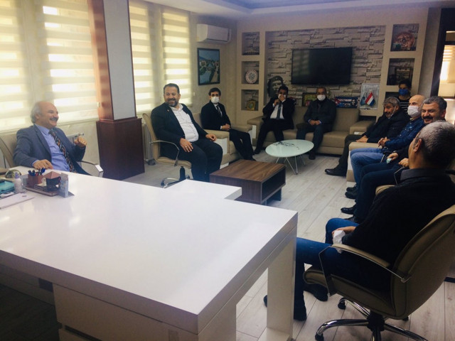 Saadet Partisi heyetinden Tunceli Belediye Başkanı Fatih Mehmet Maçoğlu'na ziyaret - Resim: 0