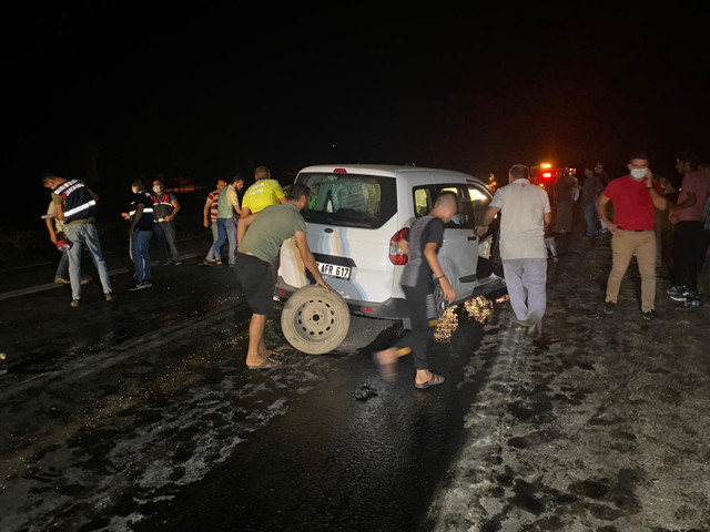 Osmaniye'de otomobillerin çarpıştığı kazada 1 kişi öldü, 2 kişi de yaralandı - Resim: 1
