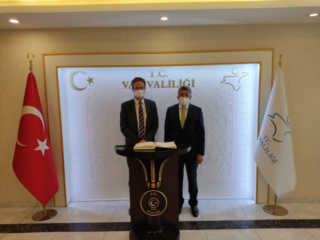 AB Türkiye Delegasyonu Başkanı Landrut Van’da - Resim: 1