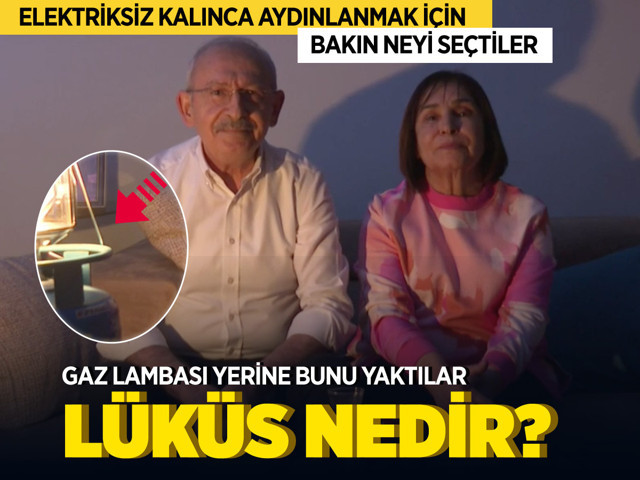 Elektriği kesilen Kılıçdaroğlu: Eşimle birlikte bir hafta karanlıkta kalacağız - Resim: 0