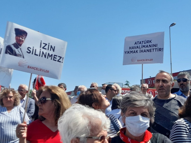 CHP İstanbul Atatürk Havalimanı'na giremedi Canan Kaftancıoğlu'ndan Katar iddiası - Resim: 1