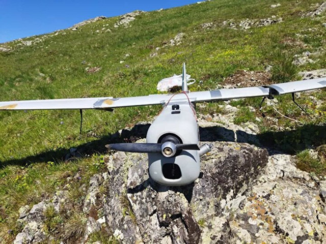 Mantar toplayan vatandaşlar düşmüş Rus İHA'sı buldu - Resim: 0
