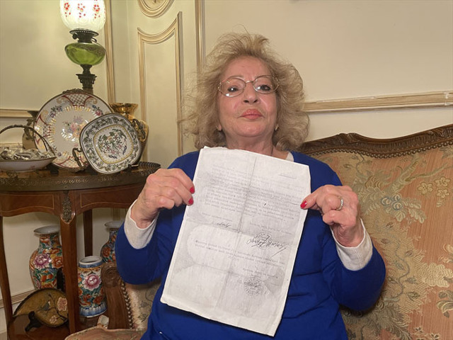 Lübnan'daki Ermeni asıllı aile, Türkiye'den aldığı 'takdir mektubunu' 84 yıldır saklıyor - Resim: 1