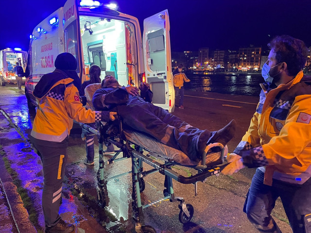 Sinop'ta kuru yük gemisinde korkutan yangın! Gemi kaptanı kayıp, çok sayıda yaralı var - Resim: 2