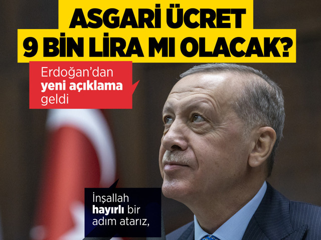 Bugün asgari ücret açıklanacak mı sorusuna Cumhurbaşkanı Erdoğan'dan son dakika haberi - Resim: 0