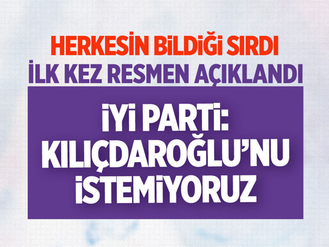 İYİ Parti fena karıştı! 'Kemal Kılıçdaroğlu'nun adaylığına karşıyız' deyip istifa etti - Resim: 0