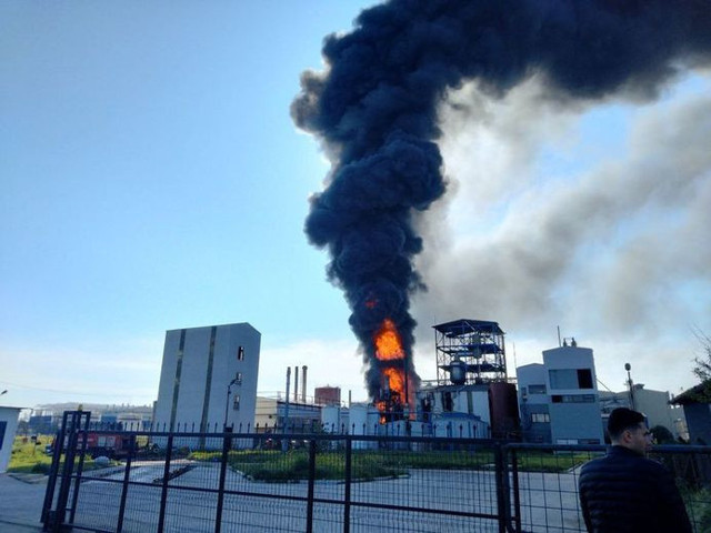 Kırklareli'nde kimya ve entegre atık tesisinde yangın - Resim: 0
