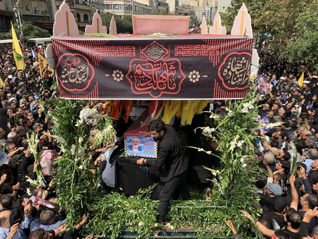 Hamas lideri Heniyye için cenaze töreni düzenlendi - Resim: 2