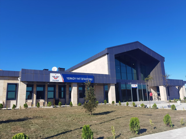 Yozgat'taki Yerköy YHT İstasyonu cuma günü hizmet vermeye başlayacak - Resim: 0